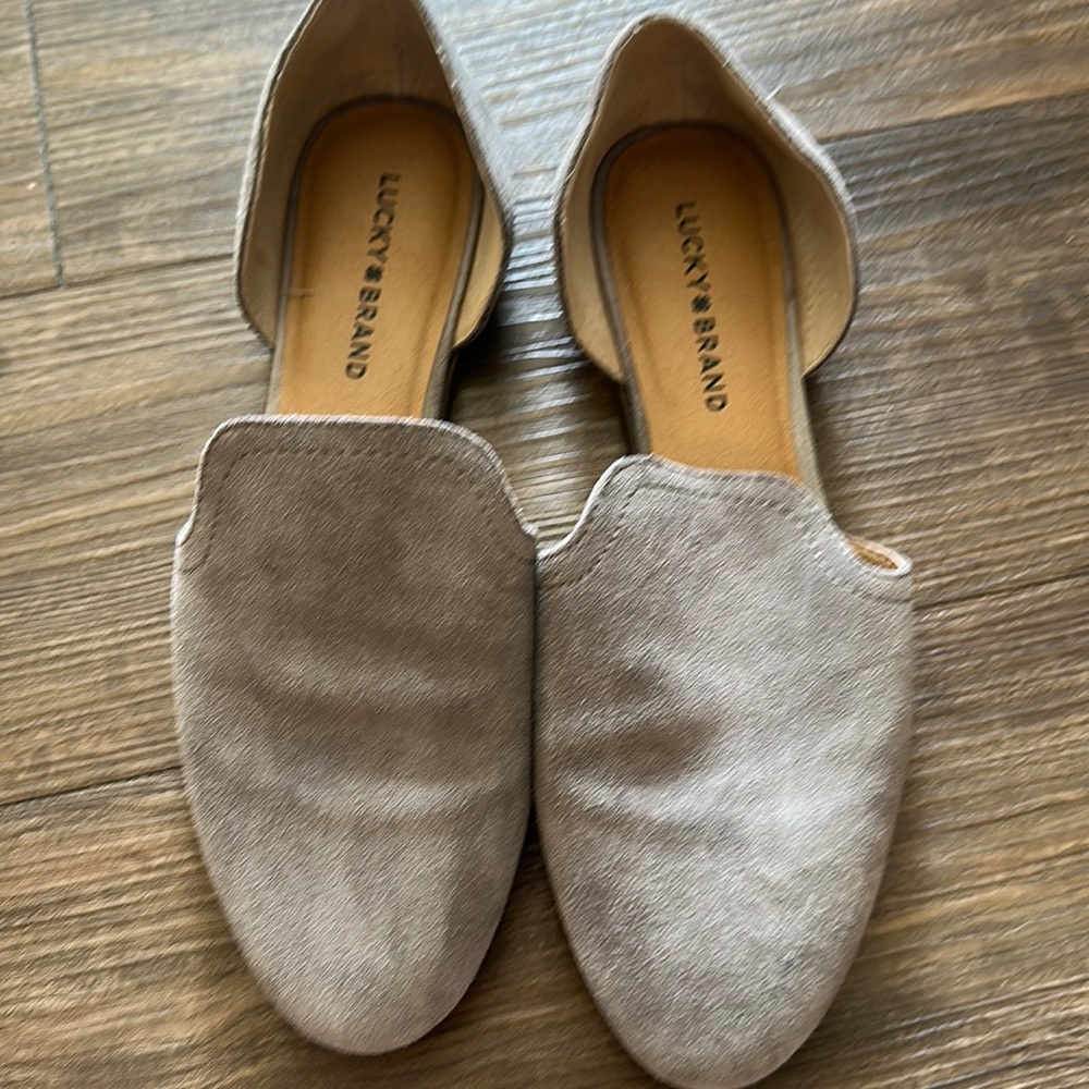 Lucky Brand Suede Flats